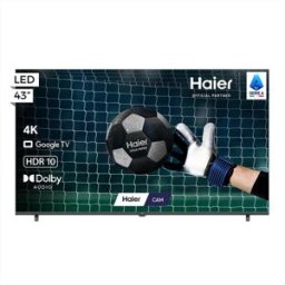 HAIER Smart Tv Led Uhd 4k 43" H43k85gux-nero