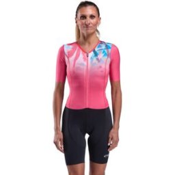 Ekoï Trisuit triathlon donna EKOI Perf OASIS Rhubarbe