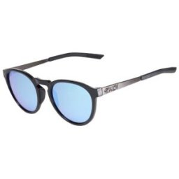 Ekoï Occhiali EKOI Racing LIFESTYLE ROTONDI Nero lucido Blu ghiaccio