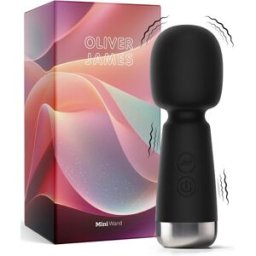 Oliver James Bullet Mini Vibratore, colore nero 1 St
