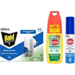 Autan Confezione combinata e Raid, ideale per la protezione contro le zanzare durante i viaggi 1 St