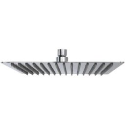 Tecnomat SOFFIONE DOCCIA QUADRATO 20x20 cm IN ACCIAIO INOX AISI 304 1 GETTO ANTICALCARE