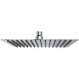 Tecnomat SOFFIONE DOCCIA QUADRATO 15x15 cm IN ACCIAIO INOX AISI 304 1 GETTO ANTICALCARE