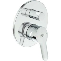 MISCELATORE DOCCIA INCASSO 2 VIE IDEAL STANDARD DOT 2.0 CROMO CARTUCCIA Ø 47 mm