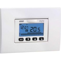 Vemer CRONOTERMOSTATO DAFNE AD INCASSO SETTIMANALE SCHERMO LCD RETROILLUMINATO