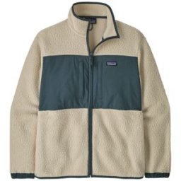 Giacca in pile Patagonia M's Retro Pile Patch Jkt (Pelican) Uomo XXL