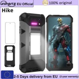 unihertz Hike 8849 Smartphone robusto Android 14 con torcia da 200 metri 23800mAh doppio altoparlante 24GB 512GB G200 CPU NFC