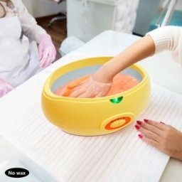 NONE Macchina Professionale Elettrica per Bagno di Paraffina per Mani, Piedi e Gomiti, Grande Capacità 4400ml, Riscaldamento Rapido 200W fino a 70°C ℃ Corpo in ABS/alluminio, kit per la cura della pelle a