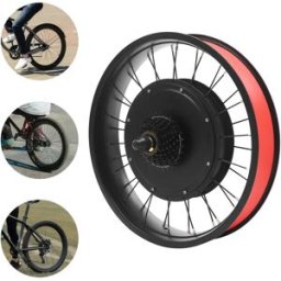 NONE Kit di modifica Ebike, kit motore mozzo ruota bicicletta elettrica ruota posteriore da 20 pollici 48v1000w, kit di modifica bicicletta elettrica