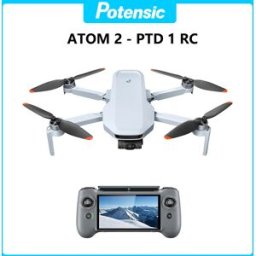 Potenziale Drone Potensic Original ATOM 2 con telecomando PTD 1 per video 4K per adulti, foto 8K, 10KM, riprese verticali, traccia notturna AI
