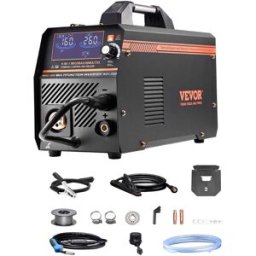 succebuy Saldatrice MIG 4 in 1 Gas MIG 160A 200A Saldatore Mig sinergico multiprocesso con schermo LCD inverter IGBT Display MIG