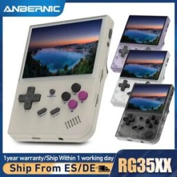 Anbernic RG35XX 2024 Console di gioco portatile retrò Sistema Linux Uscita TV HD Schermo IPS da 3,5 pollici Scheda TF 64G 5000+ giochi 2600mA