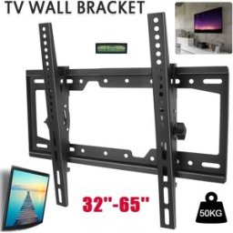 NONE TV LCD LED Staffa per montaggio a parete Inclinazione regolabile Rafforzare supporto TV TV per montaggio a parete a movimento completo da 32-65 pollici Inclinazione girevole Orizzontale