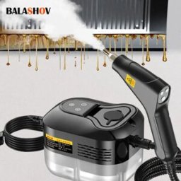 BALASHOV Pulitore a vapore 2500W Temperatura ad alta pressione Mop a vapore Sterilizzazione Palmata Condizionatore d'aria domestico Cappa da cucina Lavatrice per auto