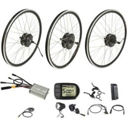 pswpower Kit di conversione per bici elettrica con motore mozzo ruota 36V 48V 1000W 500W 250W 26 28 700C, motore anteriore/posteriore, kit eBike XF07 XF08