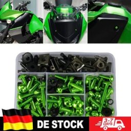 NICECNC Kit di 190 viti e dadi per carenatura moto per Kawasaki Z1000 Z750 Z800 Z650 Ninja 250R 300 500 650 ZX10R ZX14R 6R 7R 9R