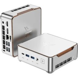 NIPOGI Mini PC con processore AMD Ryzen Embedded R2544, 16GB DDR4, SSD M.2 2280 da 512GB, Wifi5, BT4.2, fino a 4TB, Mini PC con Windows 11