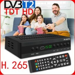 NONE Ricevitore TV Digitale Terrestre Microdata HD per Spagna, H.265, Decoder TDT HD 2025 Nuovo, DVB-T2, Sintonizzatore TDT HD, Ricevitore DTT HD
