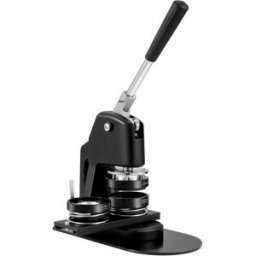 SucceBuy 25 + 58MM/32 + 58MM Badge Maker Machine Pin pulsante fai da te con 500 pezzi parti libere Kit pressa Cerchio Produzione pulsante Strumento