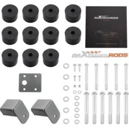 MXR Kit di Sollevamento con Supporti e Staffe per Jeep Wrangler TJ 1997-2006 4WD Unlimited