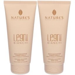 nature_s NATURE'S Legni Bianchi Doccia Shampoo Corpo Capelli 2x200 ml