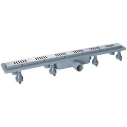 Tea CANALINA DOCCIA FILO PAVIMENTO BASICFLOW FENCE L 700 mm SCARICO Ø 50 mm