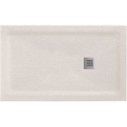 Tecnomat PIATTO DOCCIA NATURE PLUS EFFETTO PIETRA IN MARMORESINA BEIGE 80x140 H 2,7 cm PILETTA Ø 90 mm