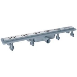 Tea CANALINA DOCCIA FILO PAVIMENTO BASICFLOW FENCE L 800 mm SCARICO Ø 50 mm