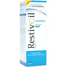 PERRIGO ITALIA Srl Restivoil Complex - Olio Shampoo Antiforfora per Capelli Secchi 250ml - Riduci la Forfora e Idrata i Capelli