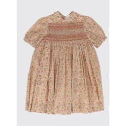 Bonpoint Abito corto da bambina in cotone organico con stampa floreale Fantasia Taglia 6