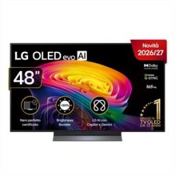 LG Smart Tv Oled 4k 48" Evo Ai C6 Pro Oled48c66lb-charcoal Black