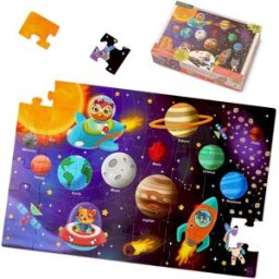 Battat Toys Puzzle Floor Puzzle Solar System