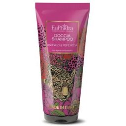 EuPhidra Doccia Shampoo Sandalo E Pepe Rosa Detergente Corpo E Capelli 200ml