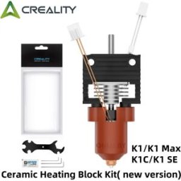 Creality Kit ufficiale di aggiornamenti Hotend K1/K1 Max/K1C, blocco riscaldante in ceramica con ugello a scambio rapido Unicorn per stampante 3D serie K1