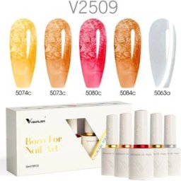 VENALISA 2/3/5 pz/kit 10ml Colore Lucido Smalto Gel Per Unghie Combo HEMA LIBERA Lungo Indossare Top Coat Kit Soak Off UV LED Gel Unghie manicure