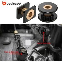 Bevinsee Kit Boccole Leva Cambio in Alluminio per VW Golf GTI MK6 MK7 2.0T, Passat, Audi A3, Cambio Manuale a 6 Velocità MQ350