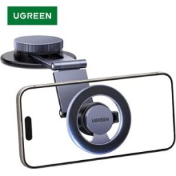 UGREEN Supporto magnetico per telefono per auto Cruscotto Gravity Supporto per telefono per auto per Magsafe iPhone 16 15 14 Pro Samsung Xiaomi Forti magneti