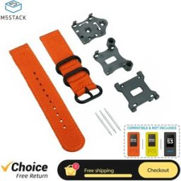 M5Stack Kit di Accessori per Cinturino in Nylon per Controller IoT Serie StickS3 M5Stick