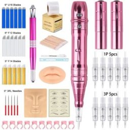 JUN.M Macchina PMU wireless per trucco permanente per sopracciglia Miroblading Eyeliner Lip Microshading Kit pistola per penna rotativa professionale per tatuaggi
