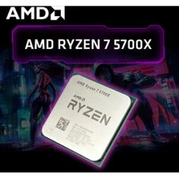AMD Ryzen 7 5700X CPU 8-Core 16-Thread 4.6GHz AM4 R7 5700X - Senza Dissipatore