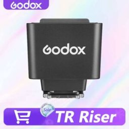 Godox TR Riser TR-S TR-C TR-N TR-F TR-O per Sony Canon Nikon Fujifilm Olympus TTL HSS Hot Shoe Riser con Angolazione 0-90° ° Angolo di Regolazione