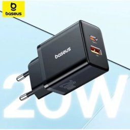 BASEUS Caricatore PD da 20 W Ricarica rapida QC4.0 QC3.0 Caricatore USB tipo C per iPhone 15 14 13 12 11 Caricatore rapido per telefono Xiaomi