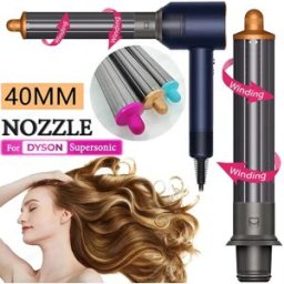 SenCiciMen Accessorio arricciacapelli da 40 mm per Dyson Nural HD16 HD15, ugello per asciugacapelli, barrette arricciacapelli automatiche, strumento per lo styling dei capelli.