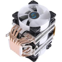T.F.SKYWINDINTL Dissipatore CPU a Torre Tripla, 6 Heatpipe in Rame, 3x90mm Ventole Silenziose PWM a 4 Pin per PC, Compatibile con Intel 1150 1151 1200 1700 AMD AM4 AM5