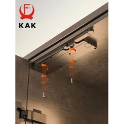 KAK Chiusura a pressione per aprire Maniglie per armadi nascoste Ammortizzatore per armadi Chiusura morbida Chiudiporta automatico Hardware