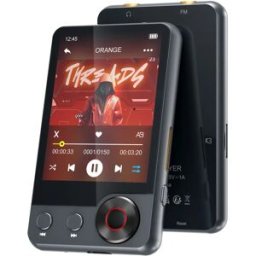 MECHEN Lettore MP3 da 64 GB/128 GB con Bluetooth Lettore musicale portatile MP3 con touch screen con altoparlante HiFi, schermo da 2,4 pollici, fino a 512 GB