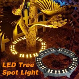 Burhui 85 V-265 V LED Albero Che Abbraccia Lampada 4 Pezzi Esterno Impermeabile IP65 Prato Giardino Parco Cortile Wayside Faretti Notte Luce Decorativa