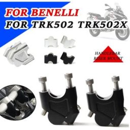 S2R Accessori moto manubrio Riser sollevamento morsetto supporto per Benelli TRK502X TRK502 X TRK 502X 502X2022 2023 pezzi di ricambio