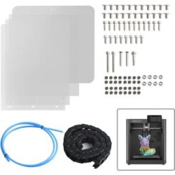 toaiot Kit pannello custodia per stampante 3D Flashforge Adventurer 5M AD5M Foglio PC in policarbonato trasparente fai da te Accessori per stampante 3D da 3 mm