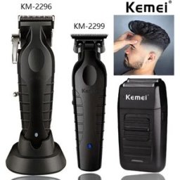 Kemei KM-2296 KM-2299 KM-1102 Kit tagliacapelli professionale Rasoio elettrico Macchina per tagliare i capelli maschile Trimmer da uomo